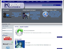 Tablet Screenshot of pcprosca.com